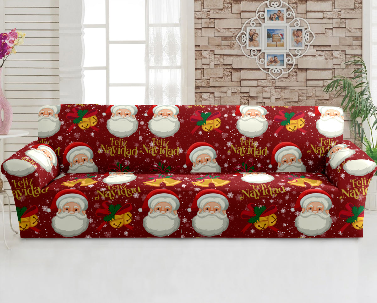Funda de Mueble 3-2-1 Lycra Navideño Estampado