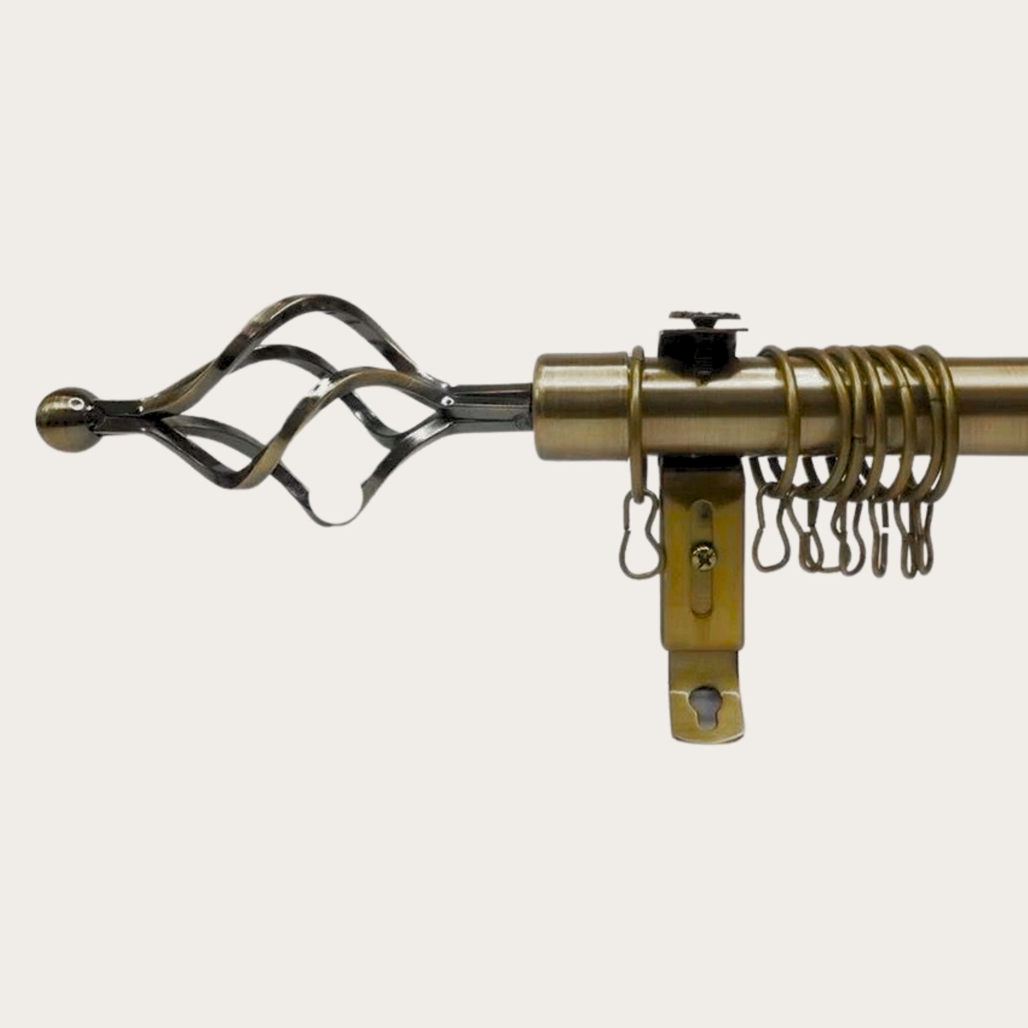 Tubo graduable para cortina 1.60 - 3 mts