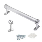 Barra de cortina aluminio nacional