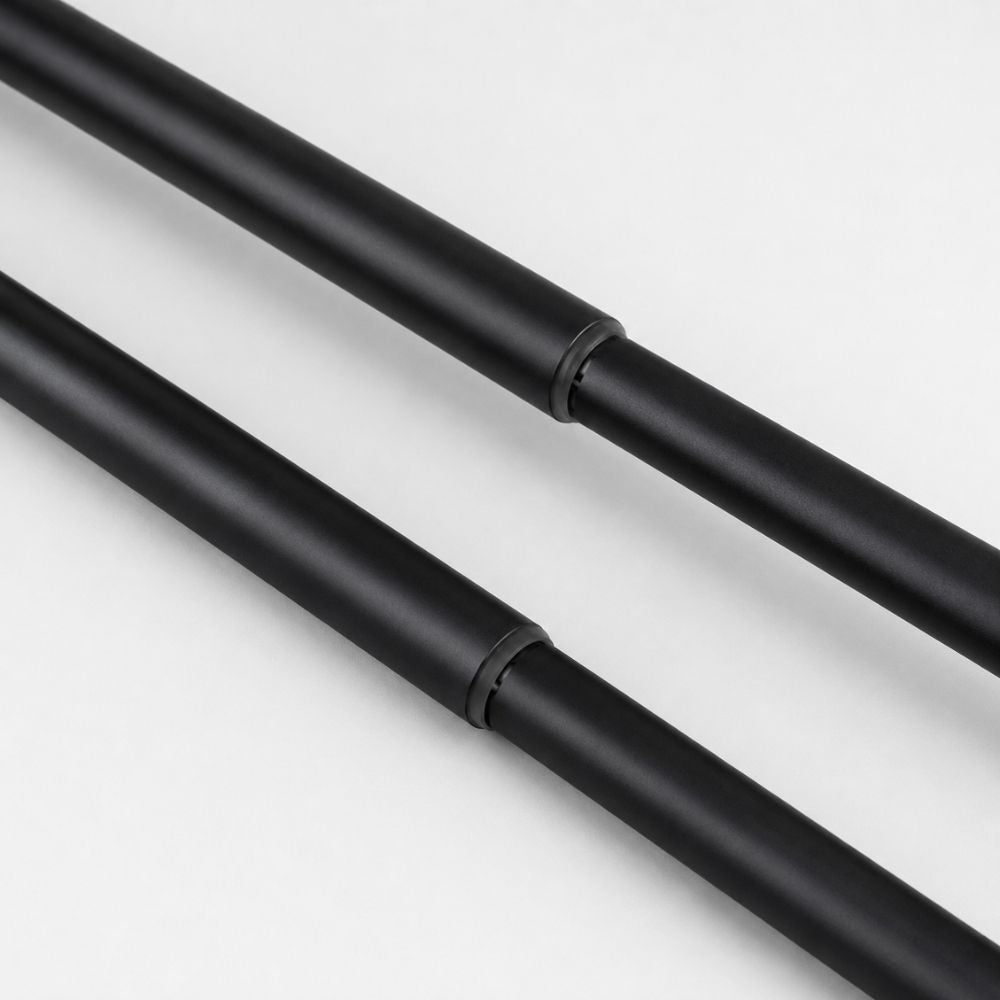 Tubo doble de cortina