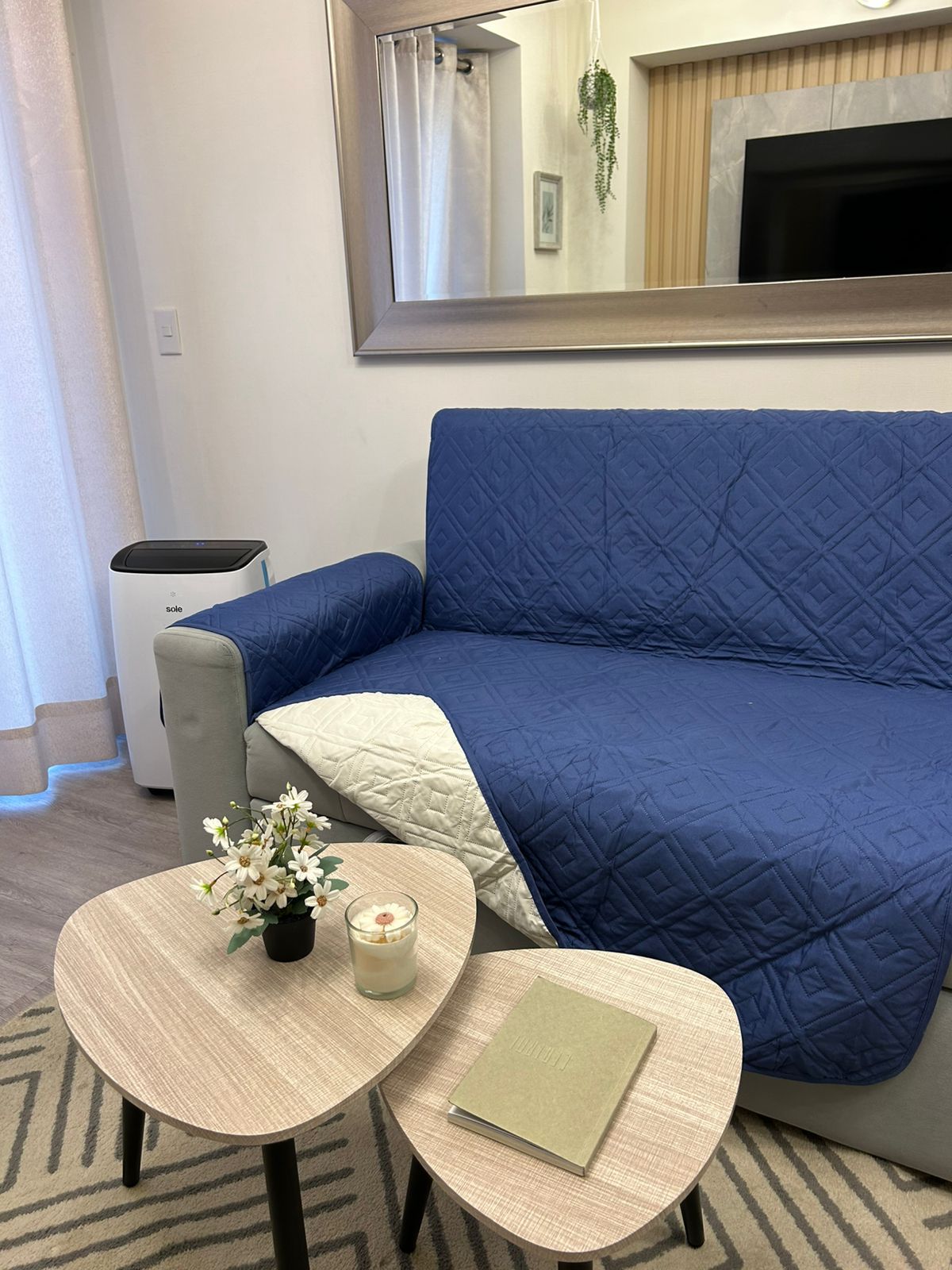 Protector de mueble 3-2-1 antifluído y reversible